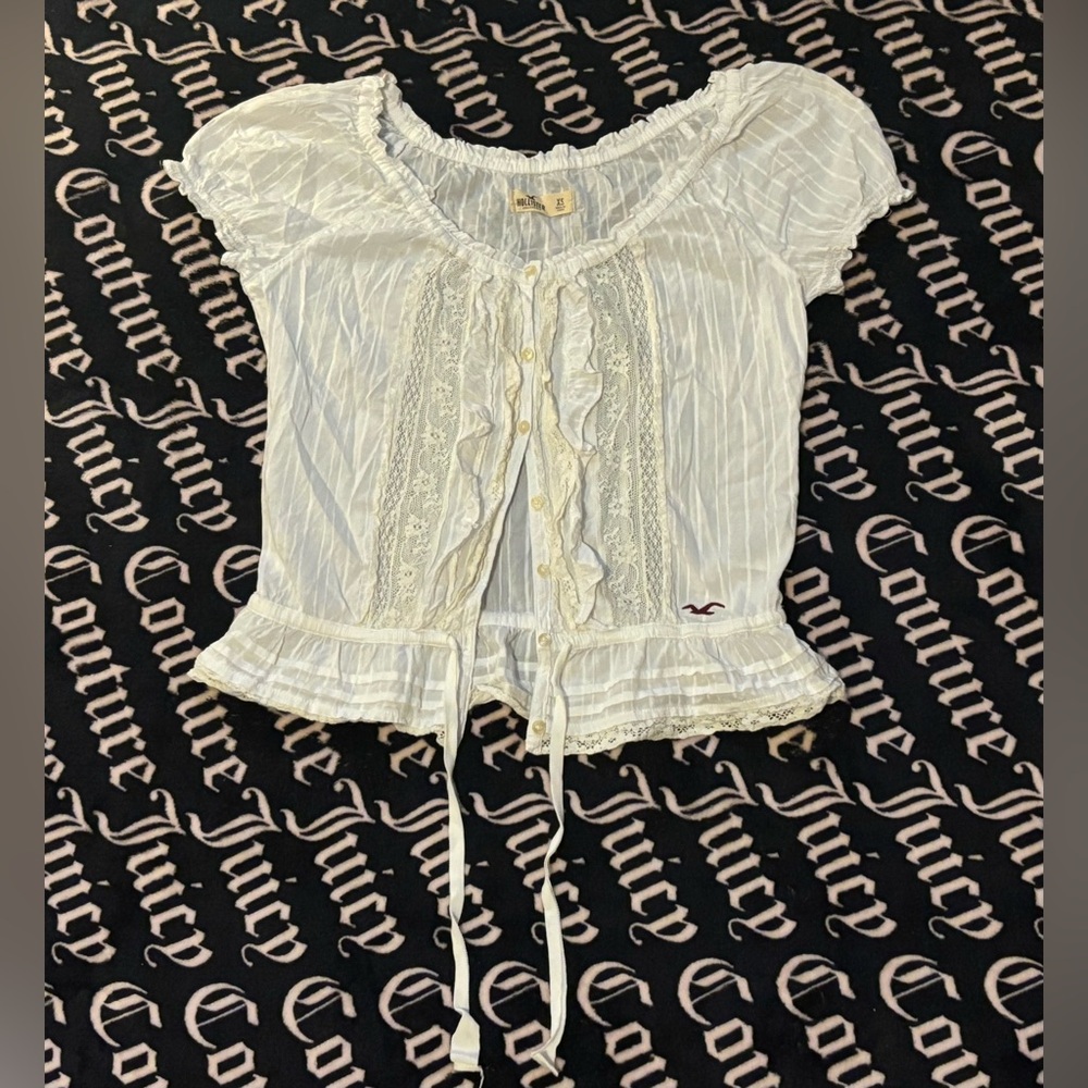 Hollister babydoll top